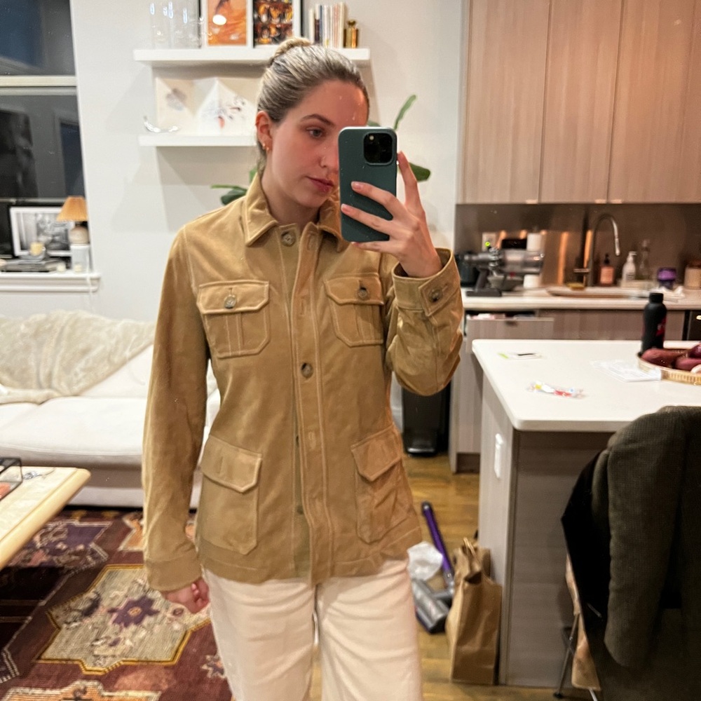 GAP Tan Suede Women's Jacket